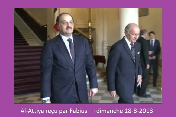 al-Attiya recu par Fabius