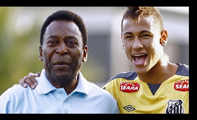 Neymar et Pelé